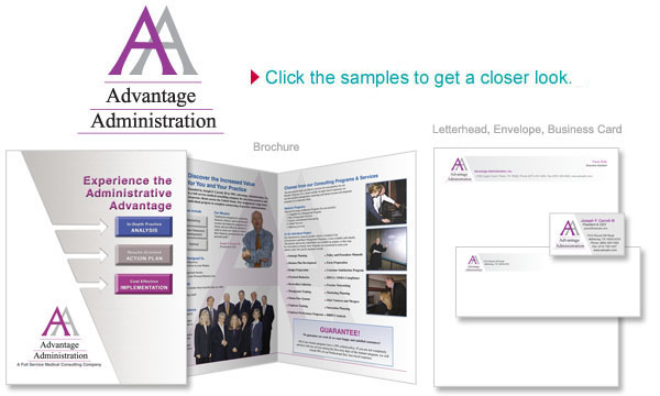 Advantage Administration Branding